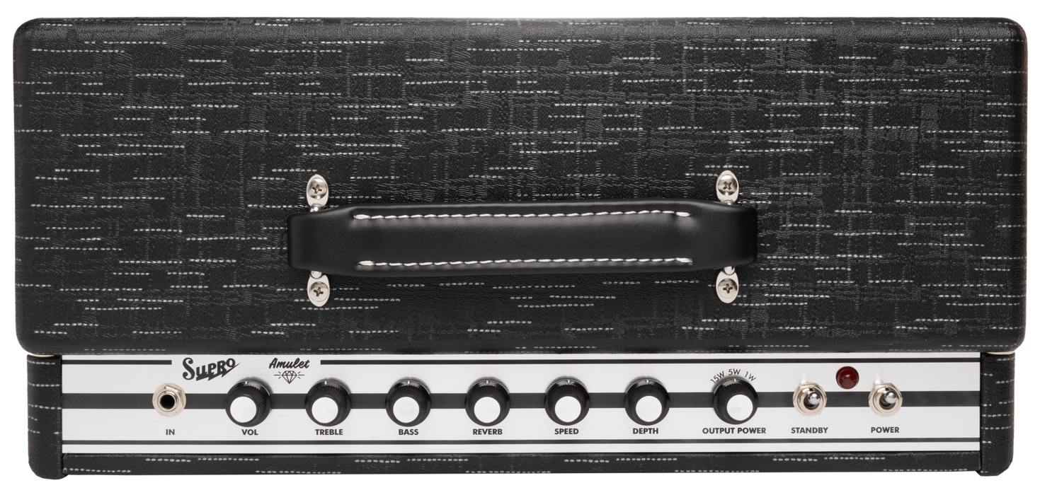 Supro Amulet 112 1W / 5W / 15W 1x12 Black Scandia