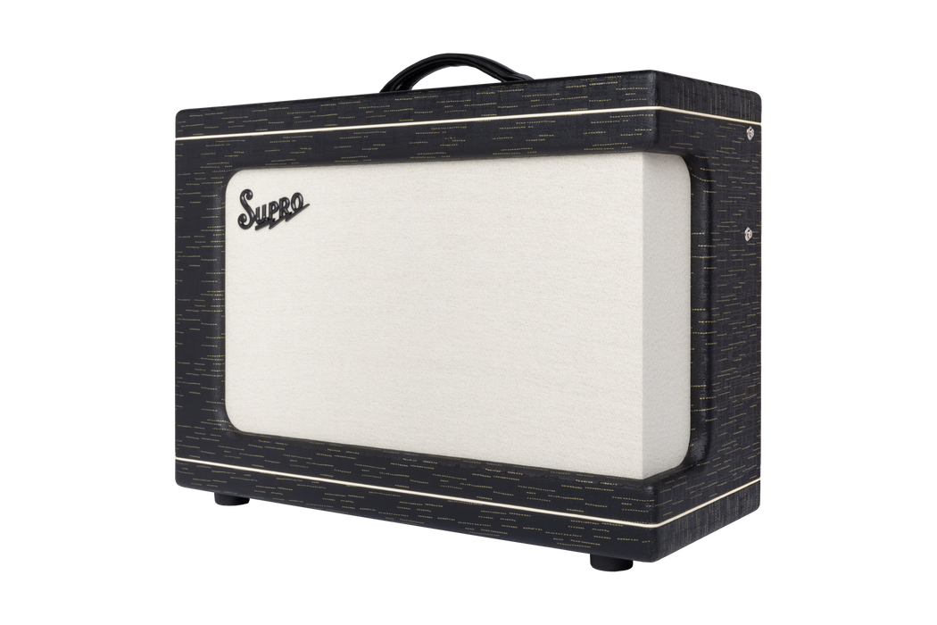 Supro Ambassador 35 Watt / 50 Watt 2x10, Burgundy Scandia