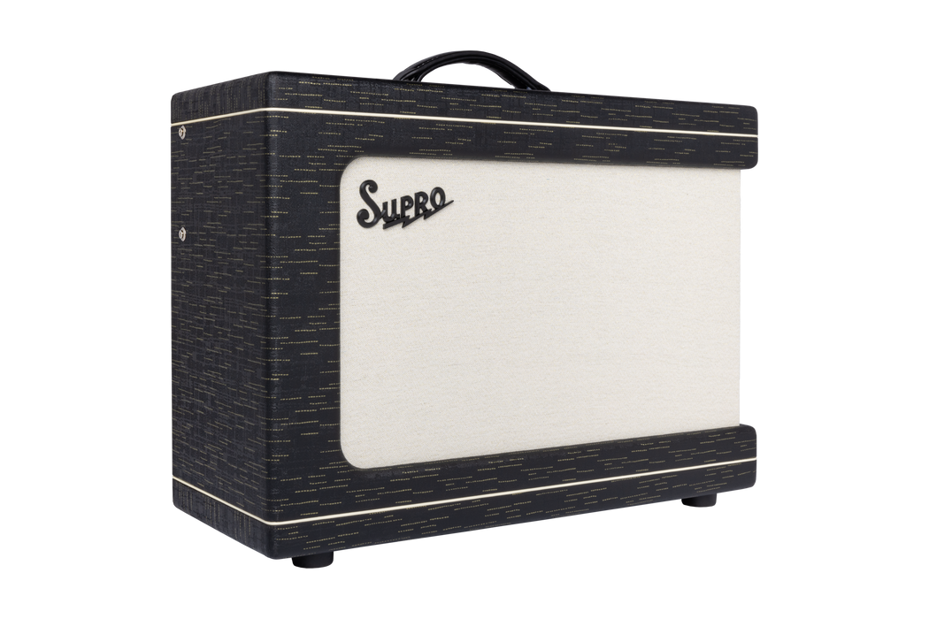 Supro Ambassador 35 Watt / 50 Watt 2x10, Burgundy Scandia
