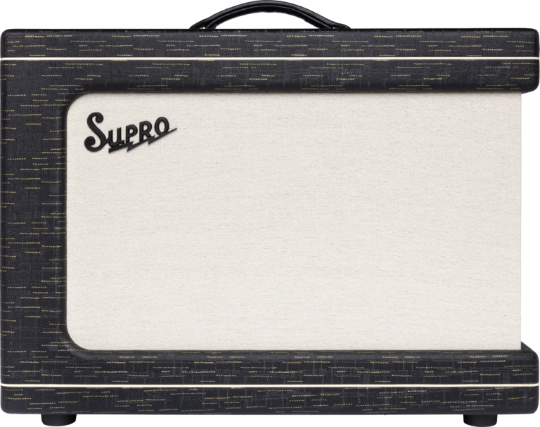 Supro Ambassador 35 Watt / 50 Watt 2x10, Black Scandia