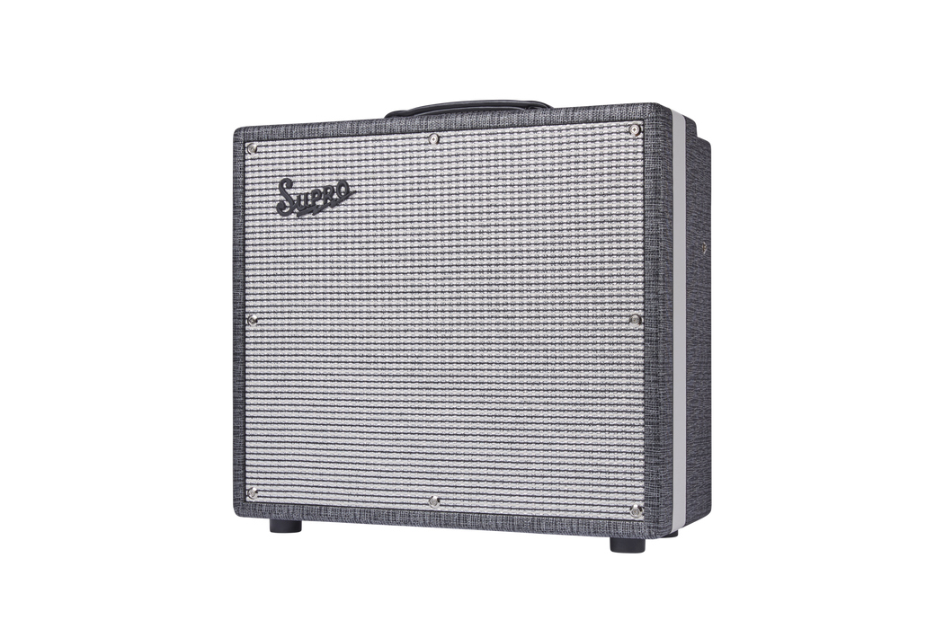 Supro Black Magick 25 Watt 1x12, Black Rhino Finish