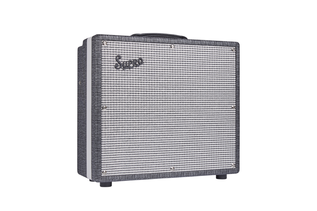 Supro Black Magick 25 Watt 1x12, Black Rhino Finish