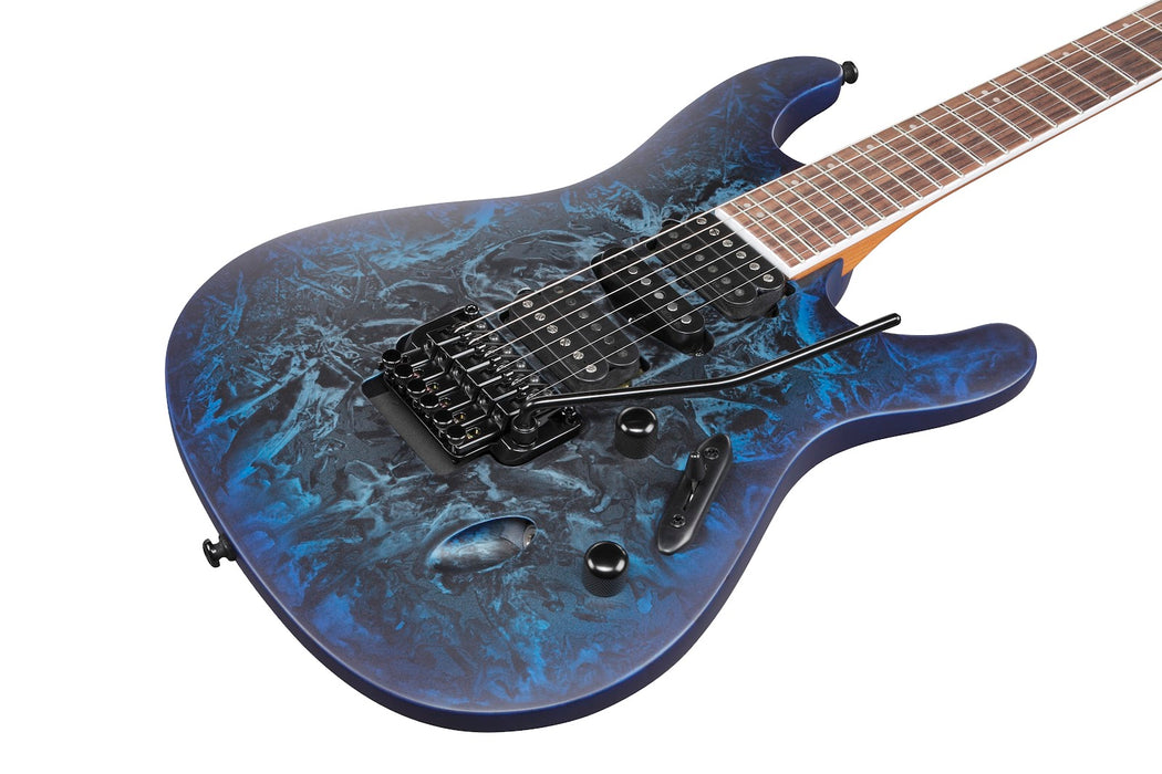 Ibanez S770CZM - S Standard 6-String Electric Guitar  - Cosmic Blue Frozen Matte
