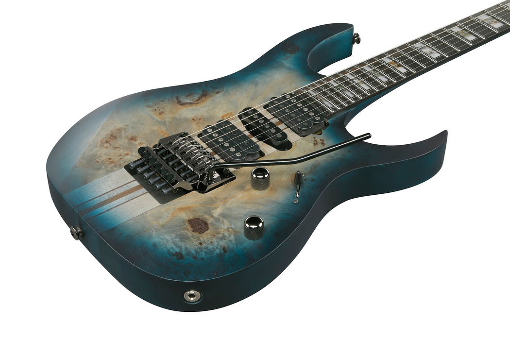 Ibanez RGT1270PBCTF - RG Premium 6-String Electric Guitar - Cosmic Blue Starburst Flat