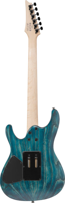 Ibanez S520AHOBF - S Standard 6-String Electric Guitar  - Cosmic Blue Stained Flat