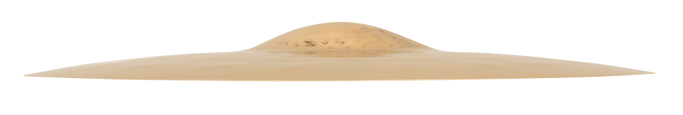 Sabian 16" HHX X-treme Crash BR.