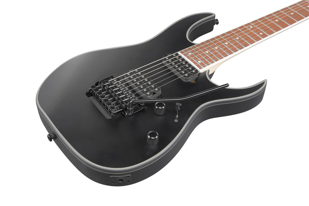 Ibanez RG7420EXBKF - RG Standard 7-String Electric Guitar - Black Flat