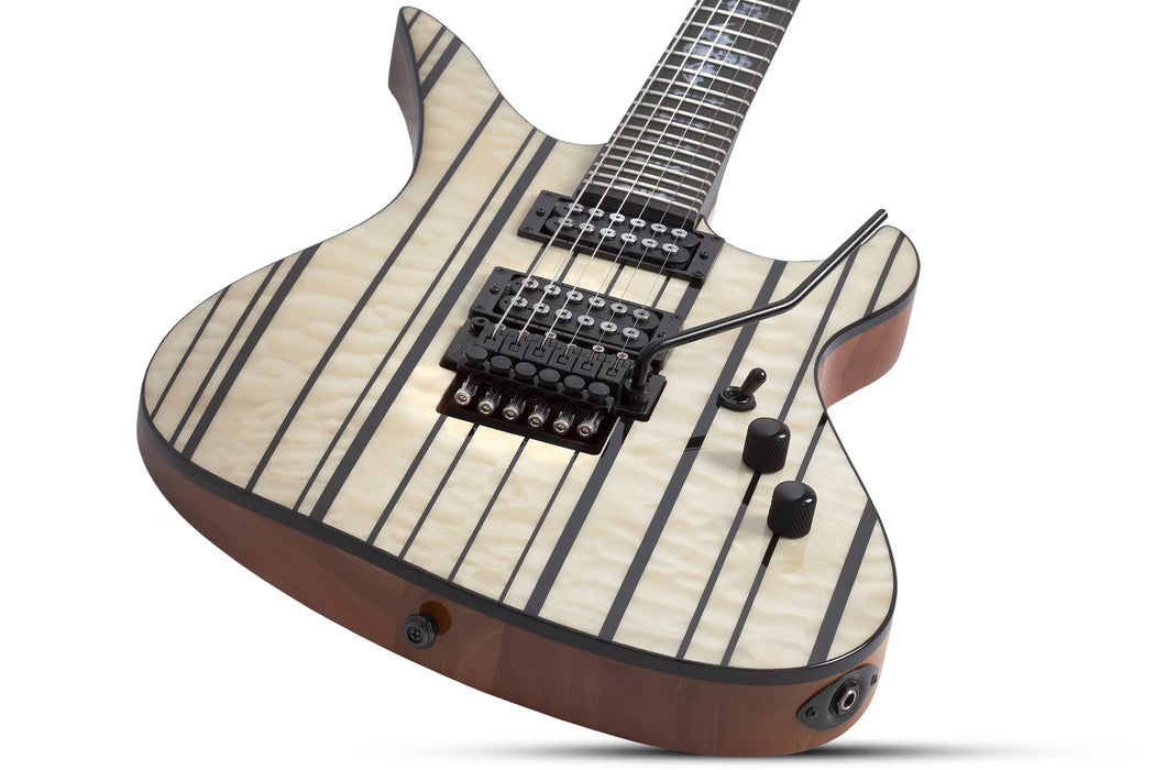Schecter Synyster Standard Plus Left-Handed Electric Guitar, Gloss Natural