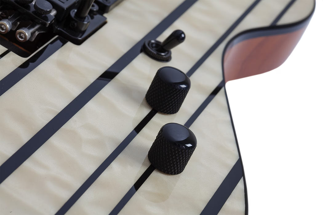 Schecter Synyster Standard Plus Left-Handed Electric Guitar, Gloss Natural