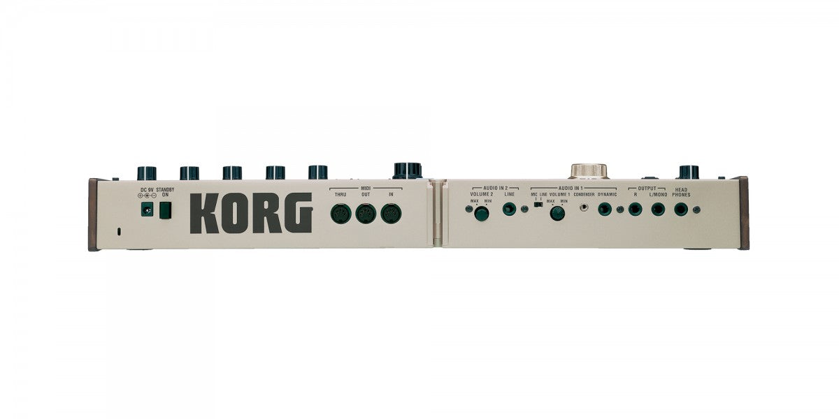 Korg MICROKORGS 37-Mini Key Analog Modeling Synthesizer W/Audio Input/Vocoder/Mic/Speaker