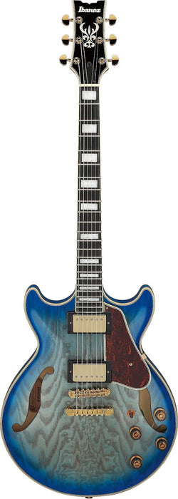 Ibanez AM93QAJBB - AM Artcore Expressionist 6-String Electric Guitar - Jet Blue Burst