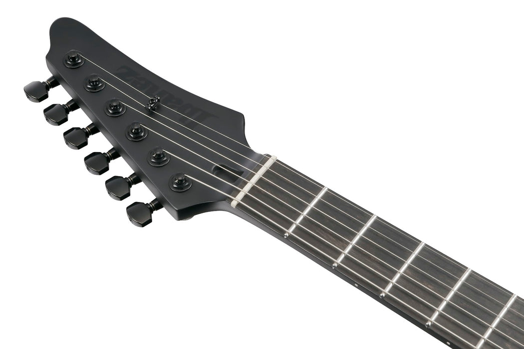 Ibanez AZ41B1BKF - AZ Iron Label 6-String Electric Guitar - Black Flat