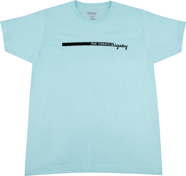 Bigsby True Vibrato Stripe T-Shirt, Blue, M