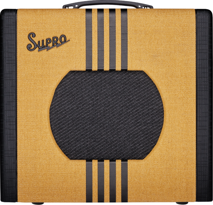 Supro Delta King 10 1x10" 5-watt Tube Combo Amp Tweed & Blk