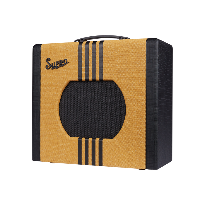 Supro Delta King 10 1x10" 5-watt Tube Combo Amp Tweed & Blk