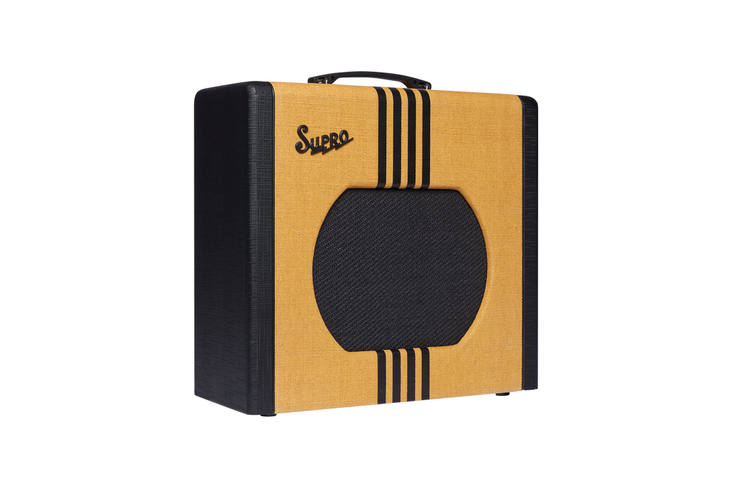 Supro LTD Delta King 12 | 15 Watt 1x12 with Reverb Red, Scarlet and Cream