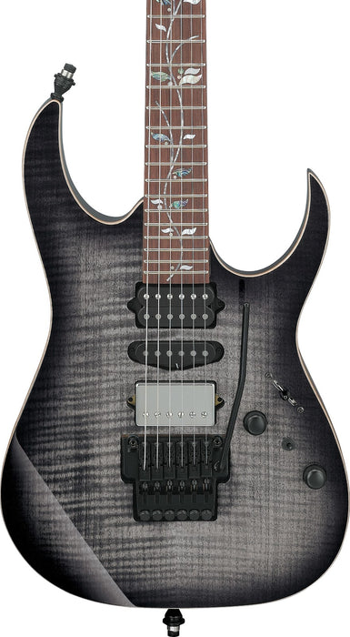 Ibanez RG8870BRE - RG j.custom Axe Desing Lab 6-String Electric Guitar w/Case - Black Rutile