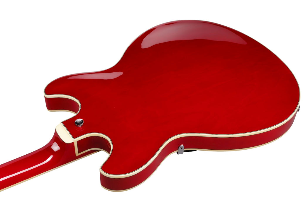 Ibanez AS7312TCD - AS Artcore 12-String Electric Guitar  - Transparent Cherry Red