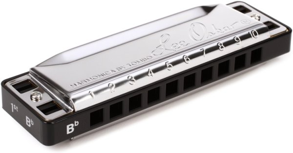 Lee Oskar 1910-MAJ-B-FLAT Major Diatonic Harmonica -Key of B Flat