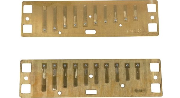 Lee Oskar 1910NRP-MIN-F Natural Minor Reed Plate Key of F