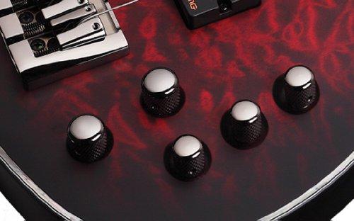 Schecter Hellraiser Extreme-5 Crimson Red Burst Satin