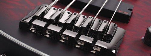 Schecter Hellraiser Extreme-5 Crimson Red Burst Satin