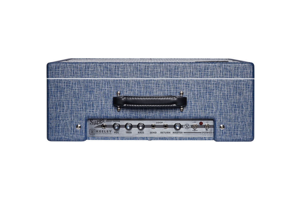 Supro Keeley Custom 12 | 25 Watt 1x12, Blue Rhino Finish