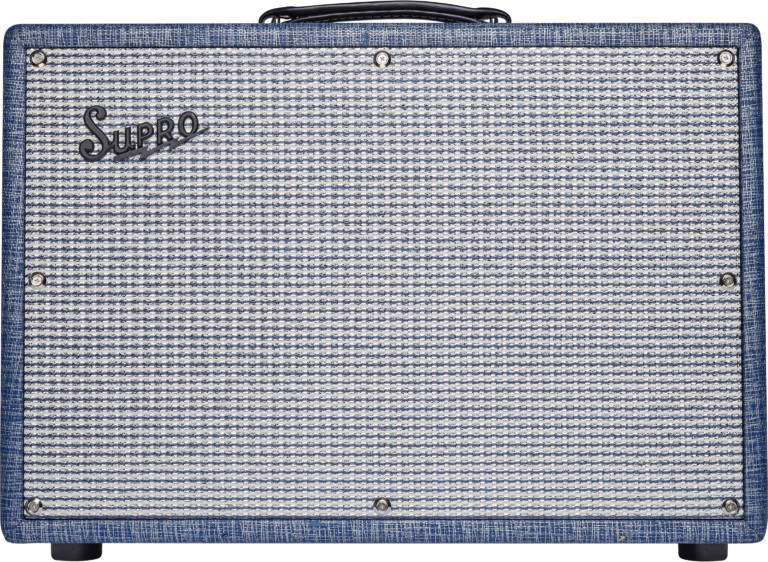 Supro Keeley Custom 12 | 25 Watt 1x12, Blue Rhino Finish