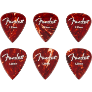 Fender Aero Acrylic Picks, 6-count, 1.25mm