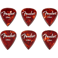Fender Aero Acrylic Picks, 6-count, 2.0mm