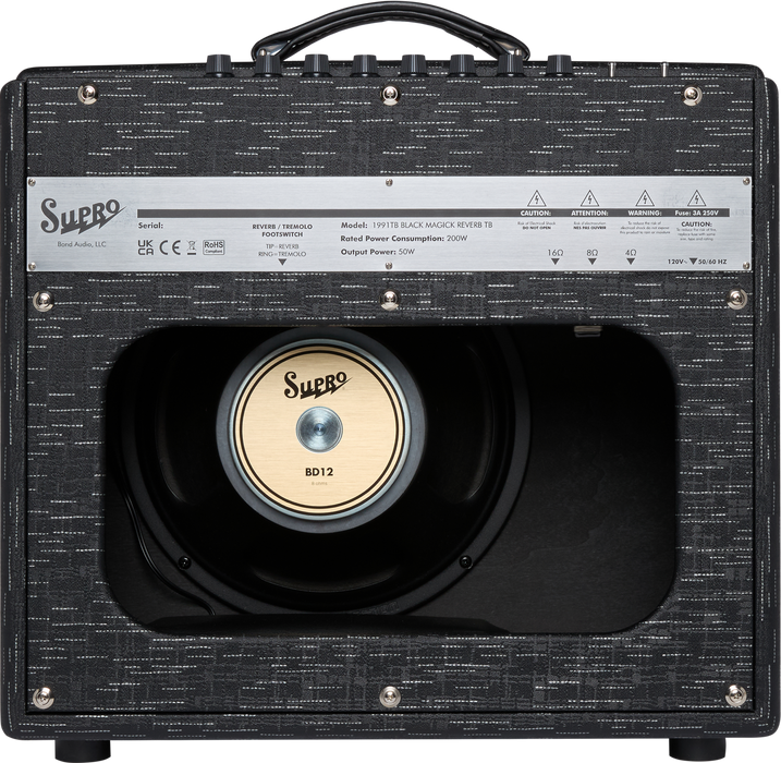 Supro Black Magick Reverb Tyler Bryant Signature 35 Watt, 1x12