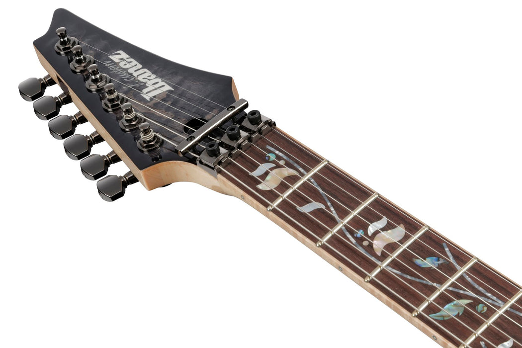 Ibanez RG8570BRE - RG j.custom 6-String Electric Guitar w/Case - Black Rutile
