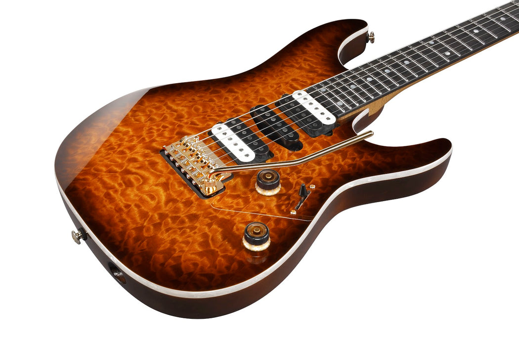 Ibanez AZ47P1QM Premium - Dragon Eye Burst