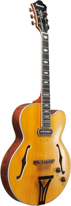 Ibanez PM3CNAL - Pat Metheny Signature 6-String Electric Guitar w/Case - Natural Amber Low Gloss