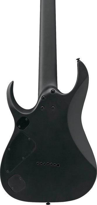 Ibanez RGD Iron Label Series 7 String Electric Guitar, Black Flat