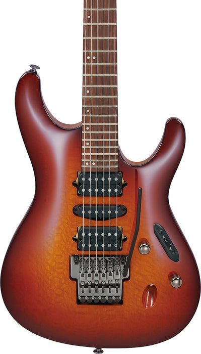 Ibanez S6670SKSTB - S Prestige 6-String Electric Guitar w/Case - Sunset BUrst