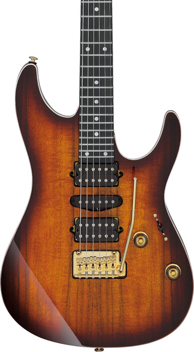 Ibanez AZ47P2KDEB - AZ Premium 6-String Electric Guitar w/ Bag - Dragon Eye Burst