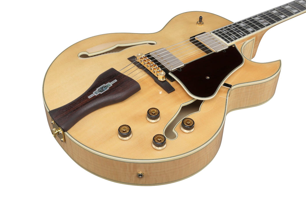 Ibanez LGB30NT George Benson Signature Hollowbody Guitar, Natural