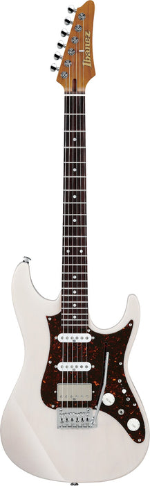 Ibanez AZ2204NAWD - AZ Prestige 6-String Electric Guitar w/Case - Antique White Blonde