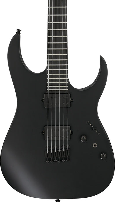 Ibanez RGRTB621BKF RG Iron Label 6str Electric Guitar - Black Flat