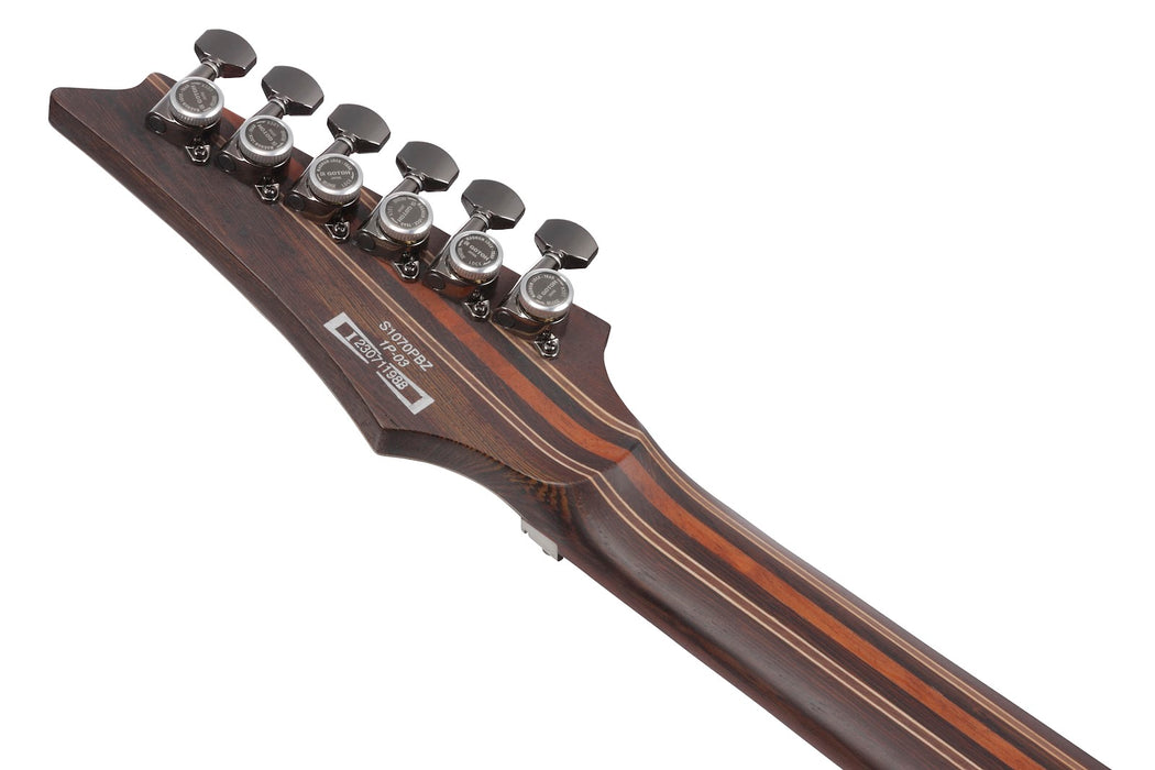 Ibanez S1070PBZ Premium - Charcoal Black Burst