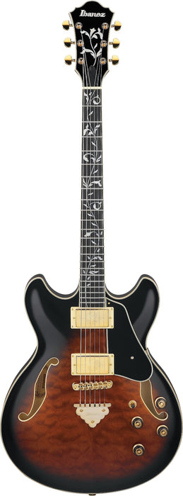 Ibanez Artcore Expressionist Series Hollowbody Guitar - Dark Brown Sunburst