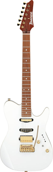Ibanez LB1WH - Lari Basilio Signature 6-String Electric Guitar w/Case - White