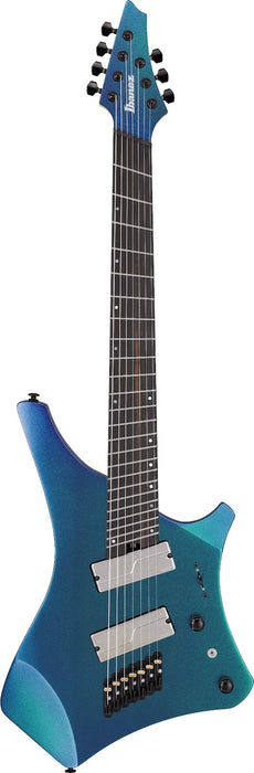 Ibanez A Series 7-String Electric Guitar w/Gigbag, Nebula Shift