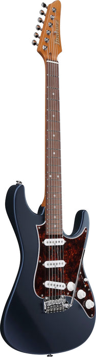 Ibanez AZ2203NTDBF - AZ Prestige 6-String Electric Guitar w/Case - Dark Tide Blue Flat