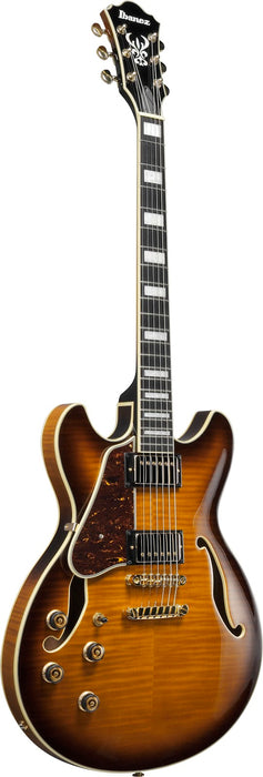Ibanez AS93FMLVLS - AS Artcore Expressionist 6-String Electric Guitar Left Handed - Violin Sunburst