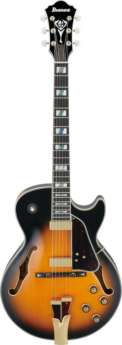 Ibanez GB10SEBS - George Benson Signature  6-String Electric Guitar w/Case - Brown Sunburst