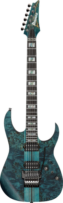 Ibanez RGT1220PBKCOL - RG Premium 6-String Electric Guitar w/ Bag - Cosmic Blue Low Gloss