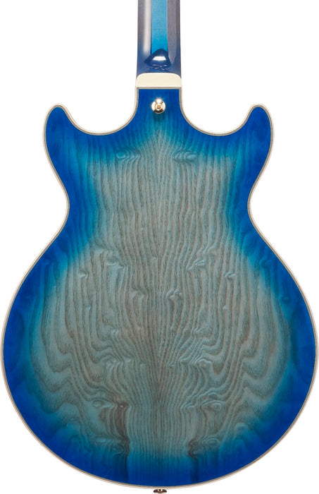 Ibanez AM93QAJBB - AM Artcore Expressionist 6-String Electric Guitar - Jet Blue Burst