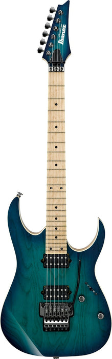 Ibanez RG652AHMNGB - RG Prestige 6-String Electric Guitar w/Case - Nebula Green Burst